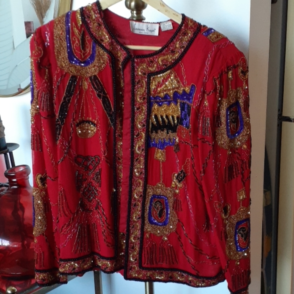 Light Beaded Jacket